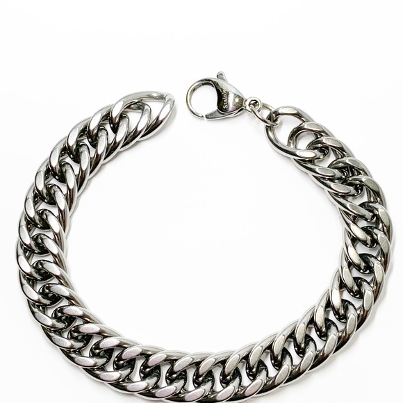 Silver Men Bracelet - Picture 1 of 11